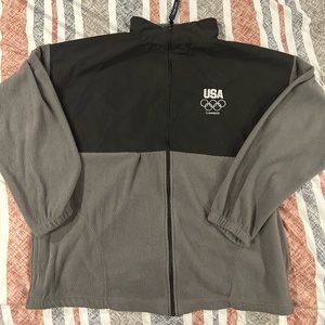 TEAM USA LONDON OLYMPICS 2012 OLYMPIC COMMITTEE QUARTER ZIP